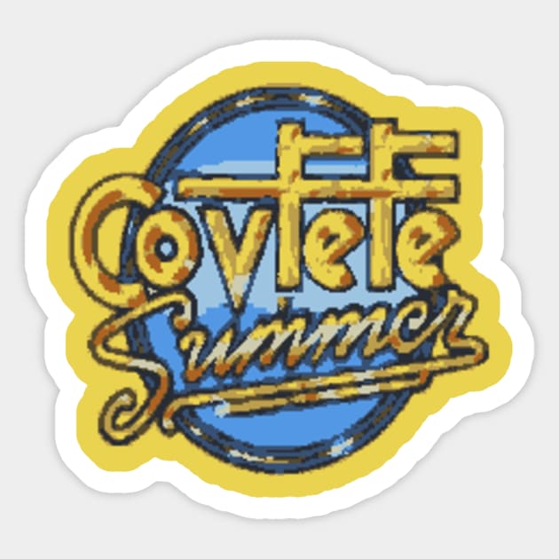 Covfefe Summer Sticker by Distress_Signal_Comix